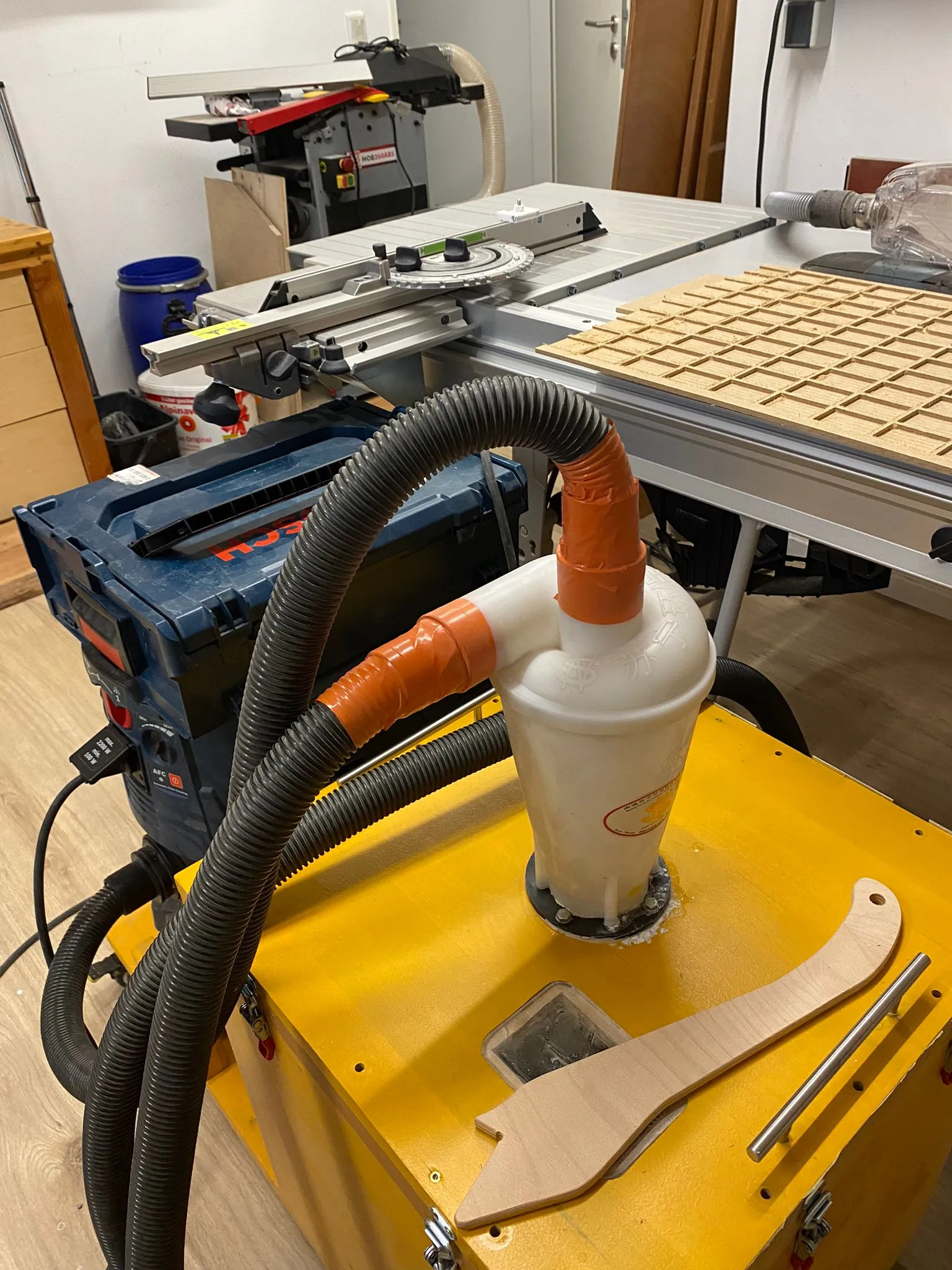 Tiêu đề Bộ chuyển đổi máy hút bụi cyclone Makita Festool Bosc