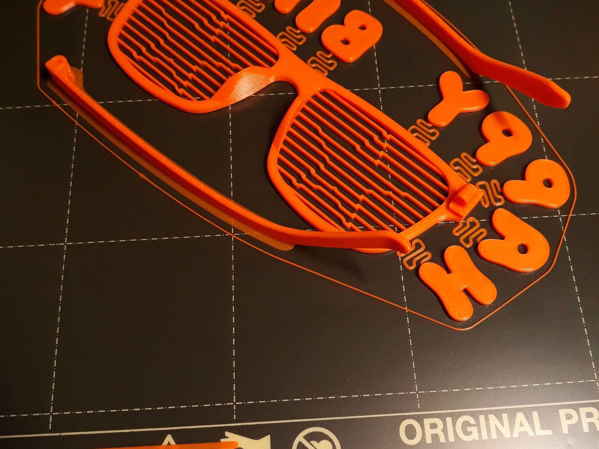 Bobble HAPPY BIRTHDAY glasses