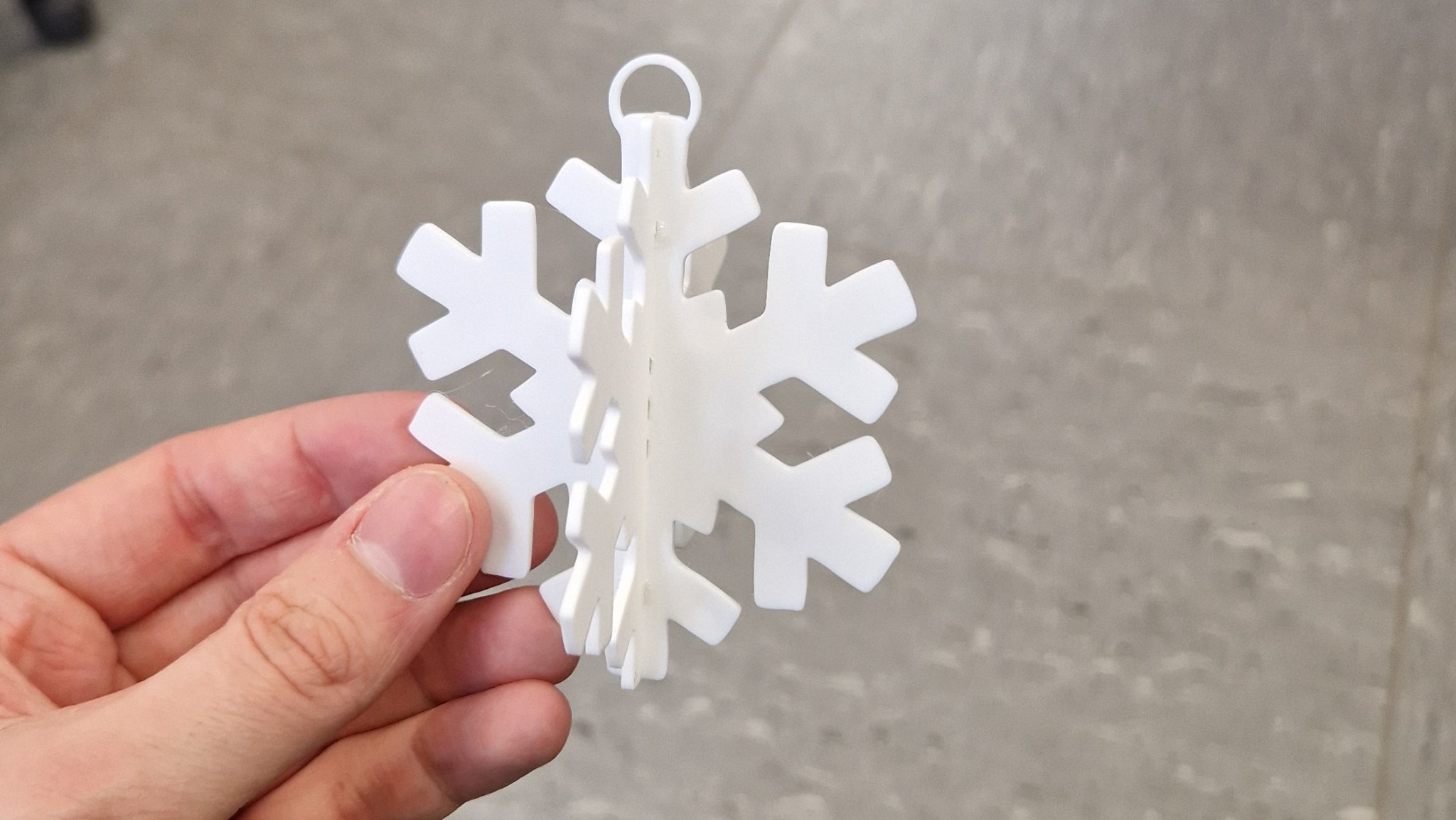 Snowflake/Schneeflocke Kit Card