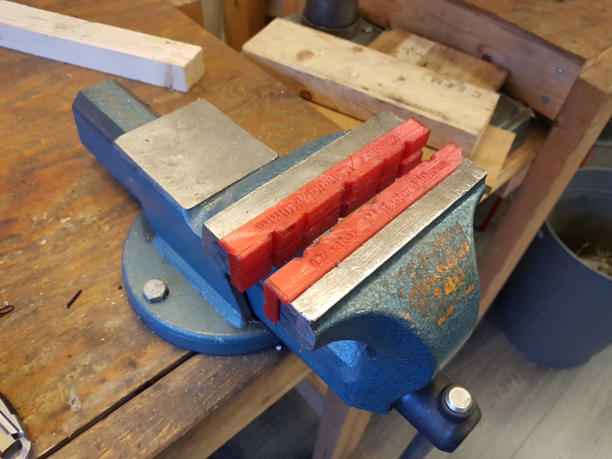 Mâm Cặp Mềm Cho Vice 140mm