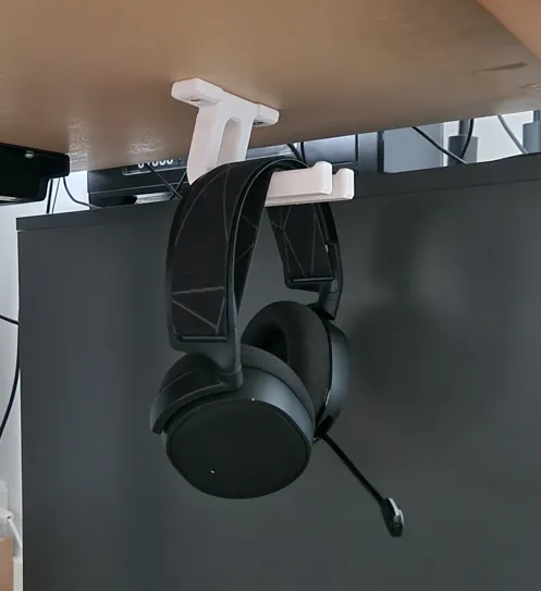 Móc treo tai nghe dưới bàn