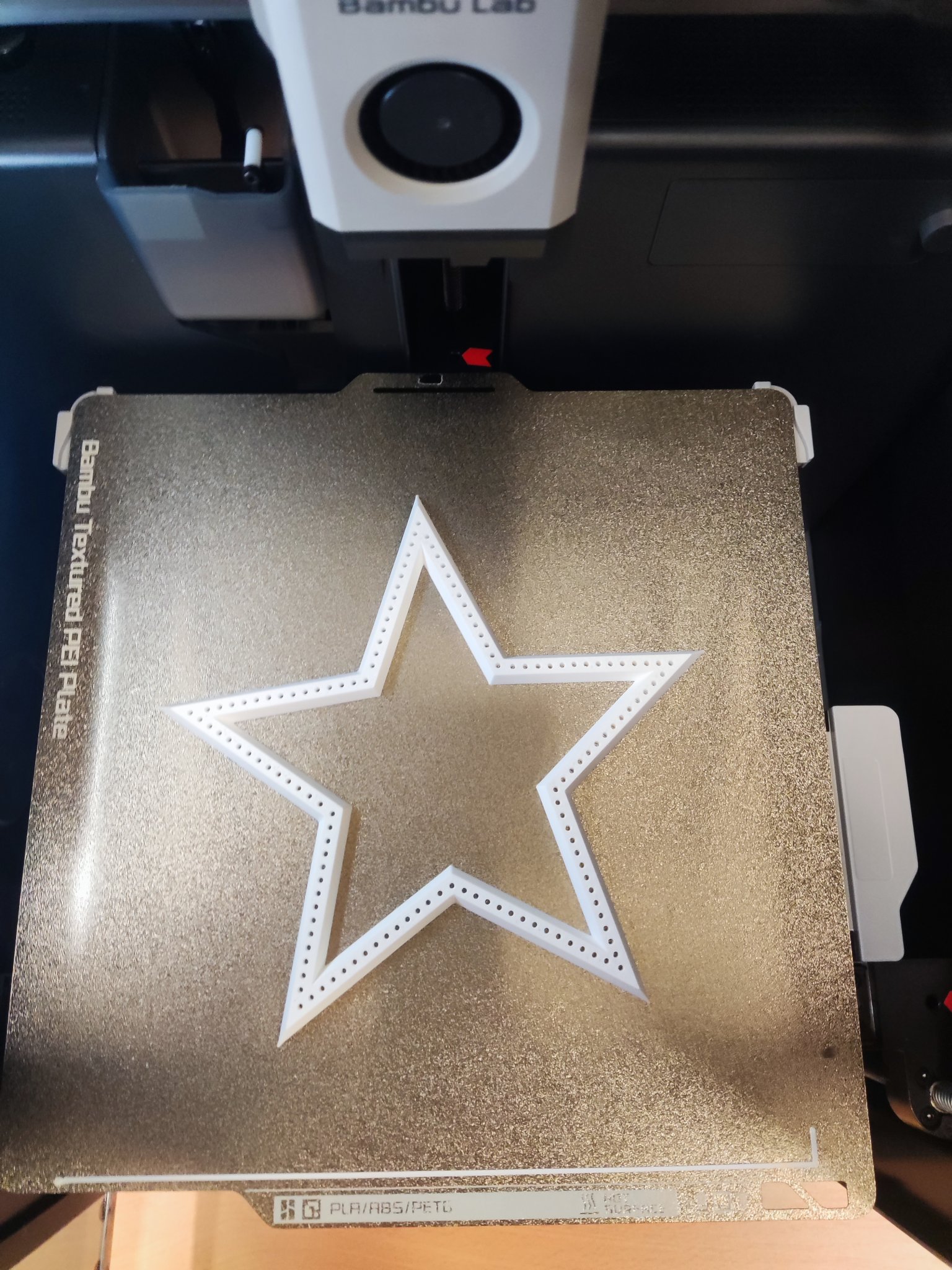 Hvězda na vyšívání - Star embroidery - Dream Catcher