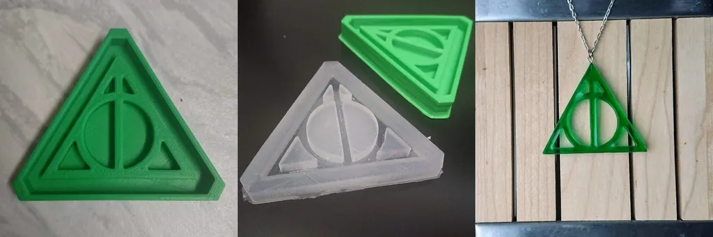 Harry Potter Deathly Hallows Mould