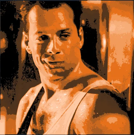 HueForge - Die Hard Bruce Willis