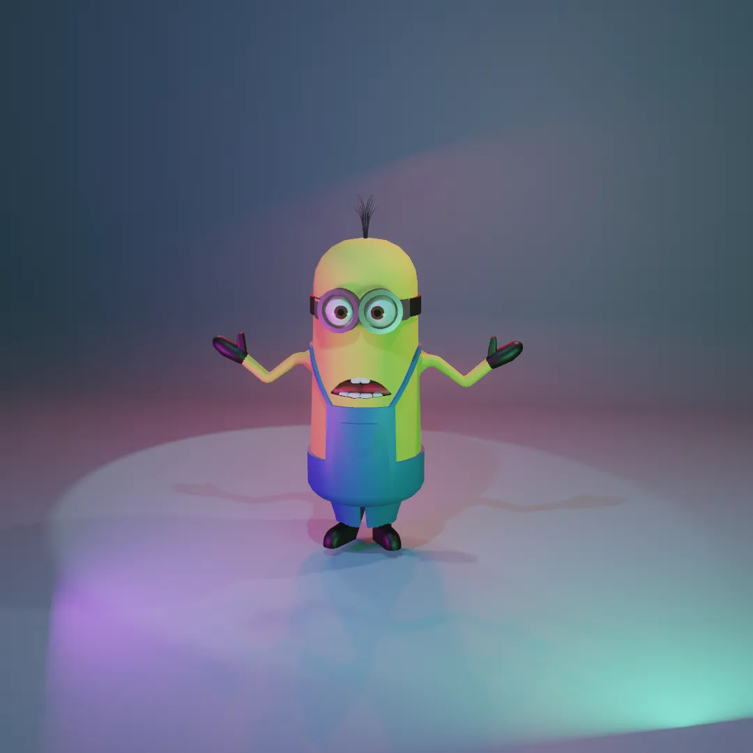 Mô Hình Kevin Minion 3D