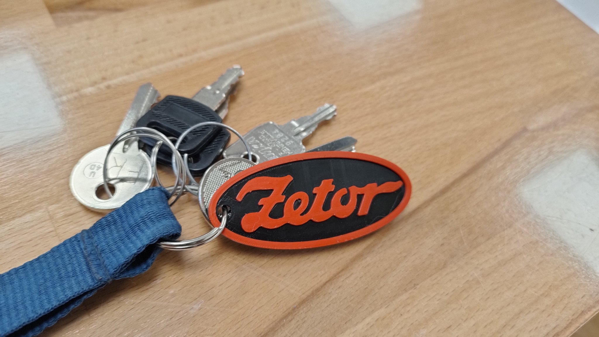 Zetor key chain