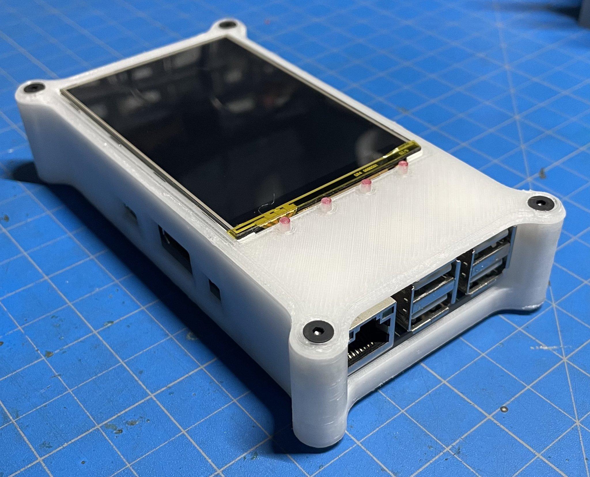 Vỏ ốp cho ODroid C1+ kèm Màn hình 3.5 inch