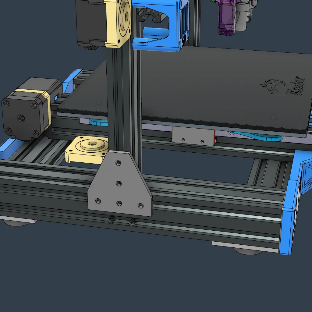 Tiêu đề Ender3 Super Rigid Mod Tóm tắt Làm cho trục Y của Ender t