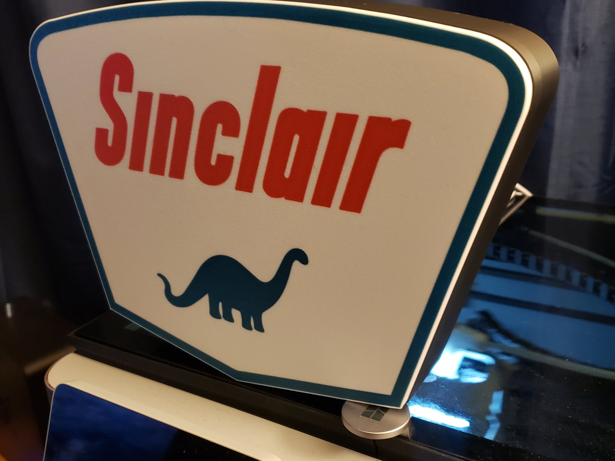 Sinclair Gas Sign Lightbox