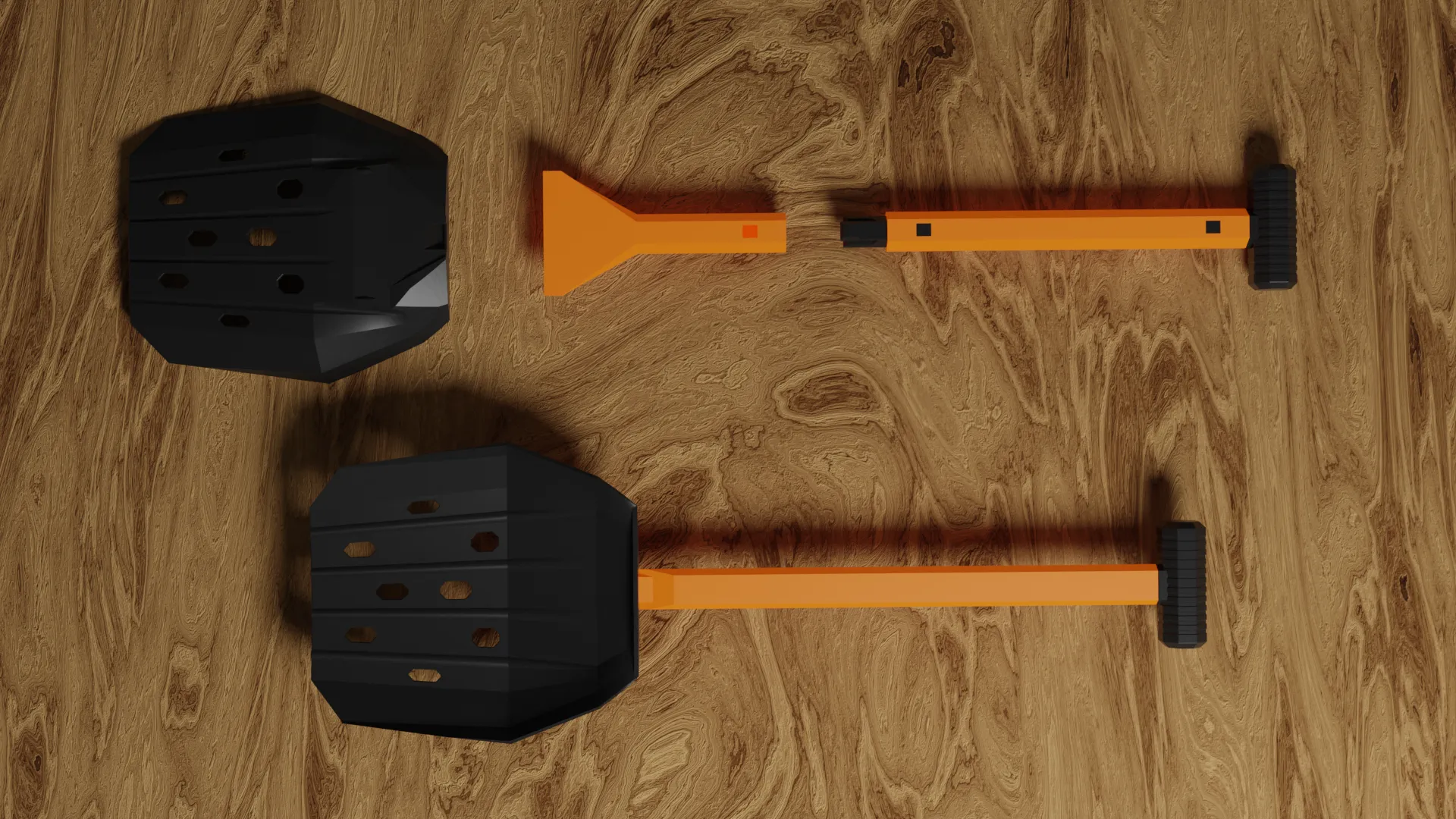 Tiêu đề Xẻng xúc tuyết có thể in hoàn toàn bằng 3D Tóm tắt