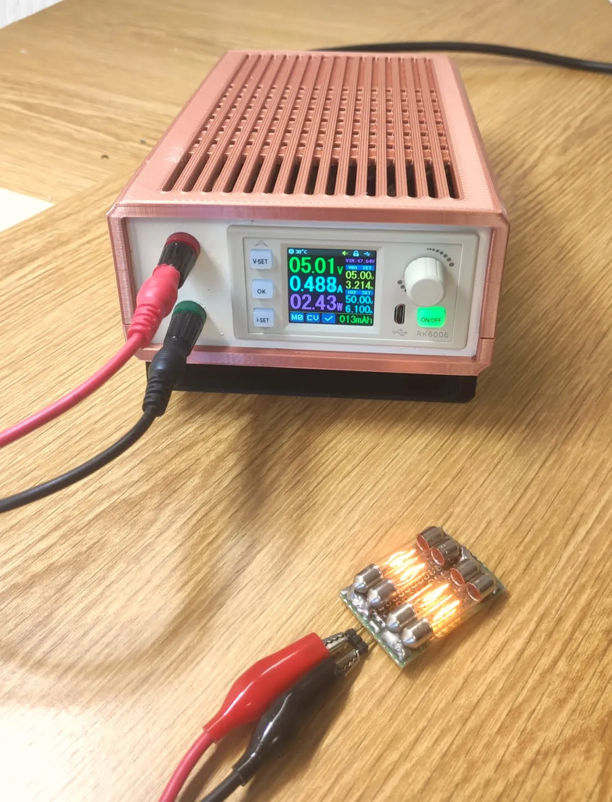 Vỏ Case RK6006 - Nguồn Bench Biến Đổi