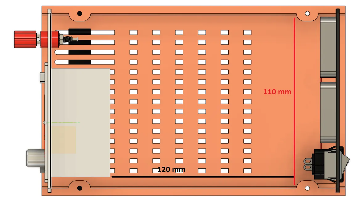 Vỏ Case RK6006 - Nguồn Bench Biến Đổi