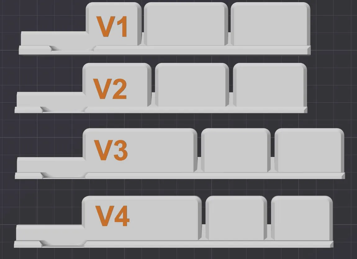 Tiêu đề Giá treo tường cho Bambu Lab AMS - phiên bản AMS mới nhấ