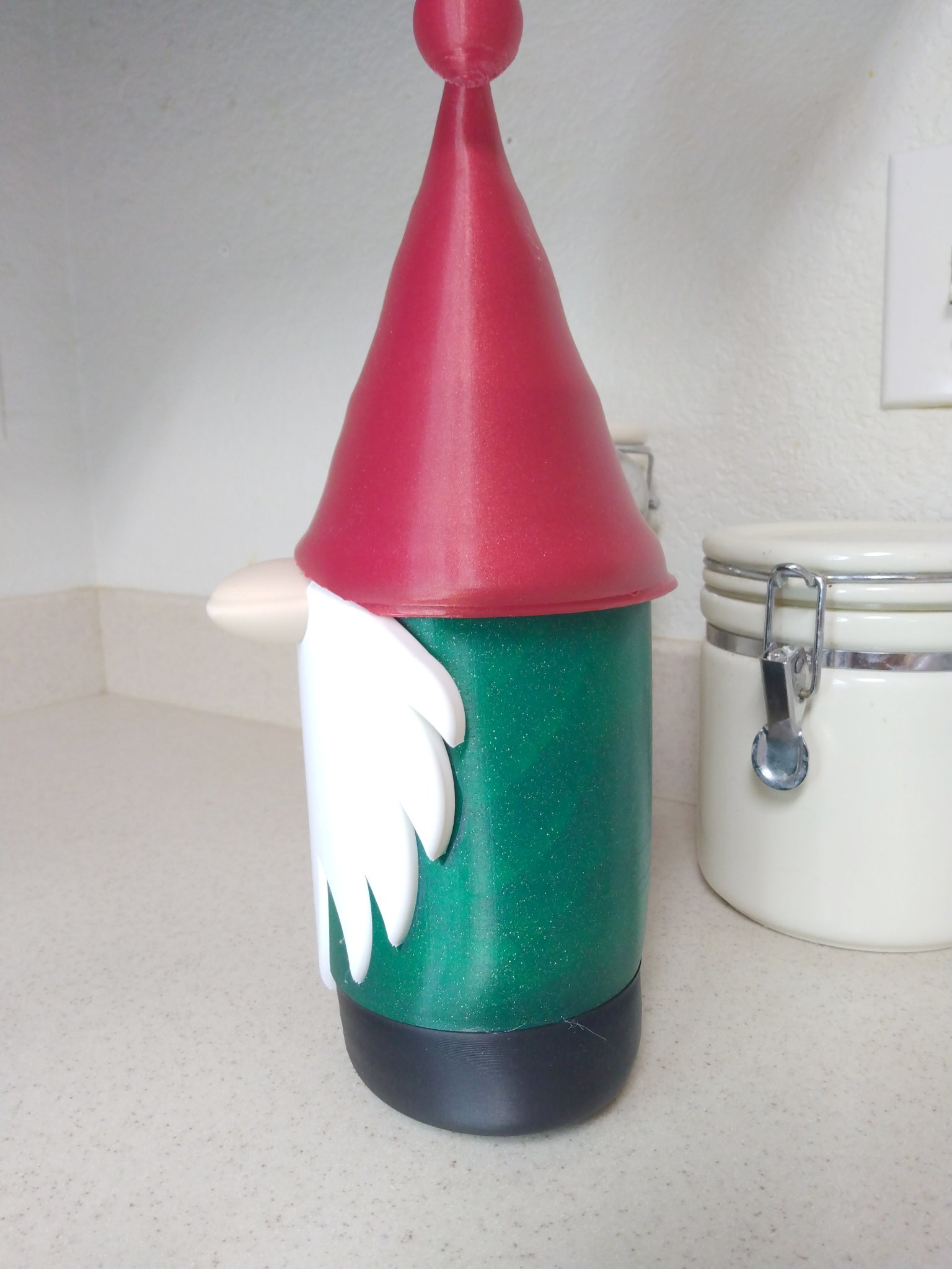 Chậu Đựng Kẹo Gnome Giáng Sinh