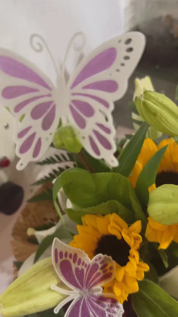 Tiêu đề Bướm trên hoa Tổng hợp ĐÂY LÀ MẪU ĐƯỢC TẠO RA