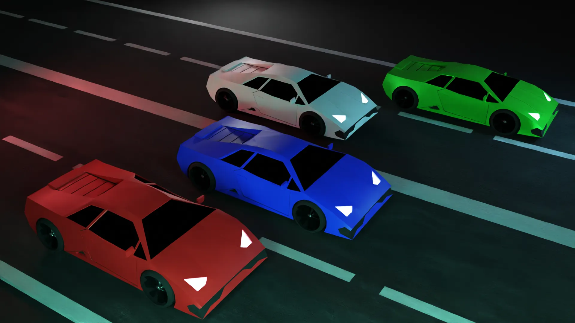 Tiêu đề Lamborghini Low Poly Tóm tắt Đây là món đồ chơi ô tô