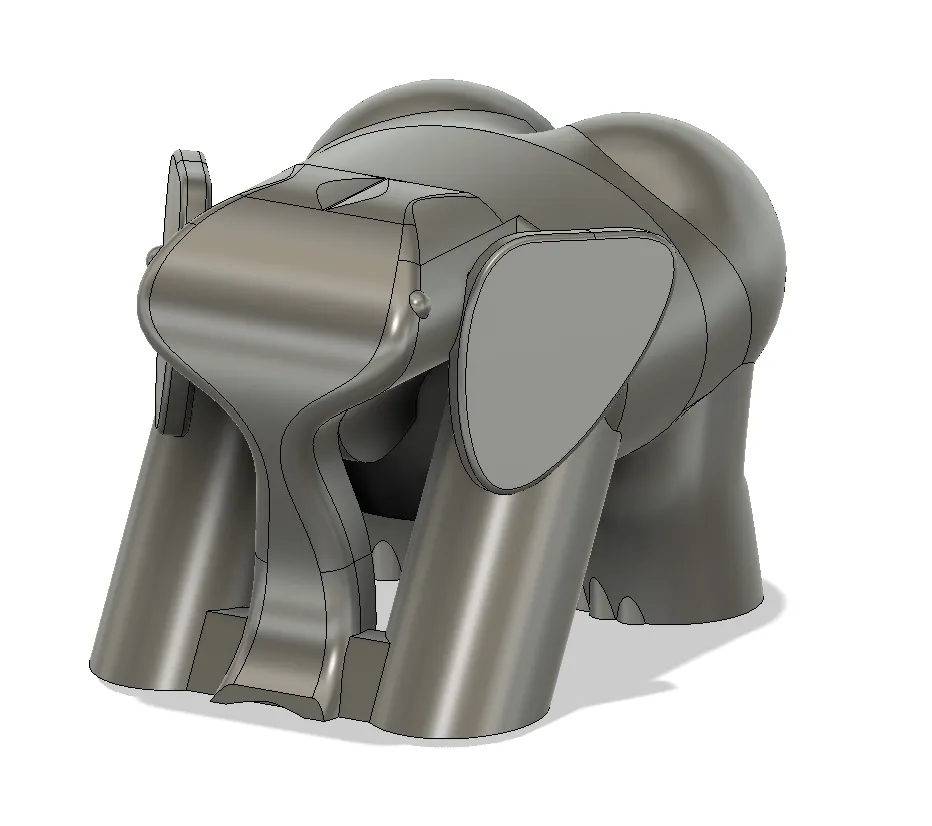 Scrapefant - Cây Cào Băng Hình Voi