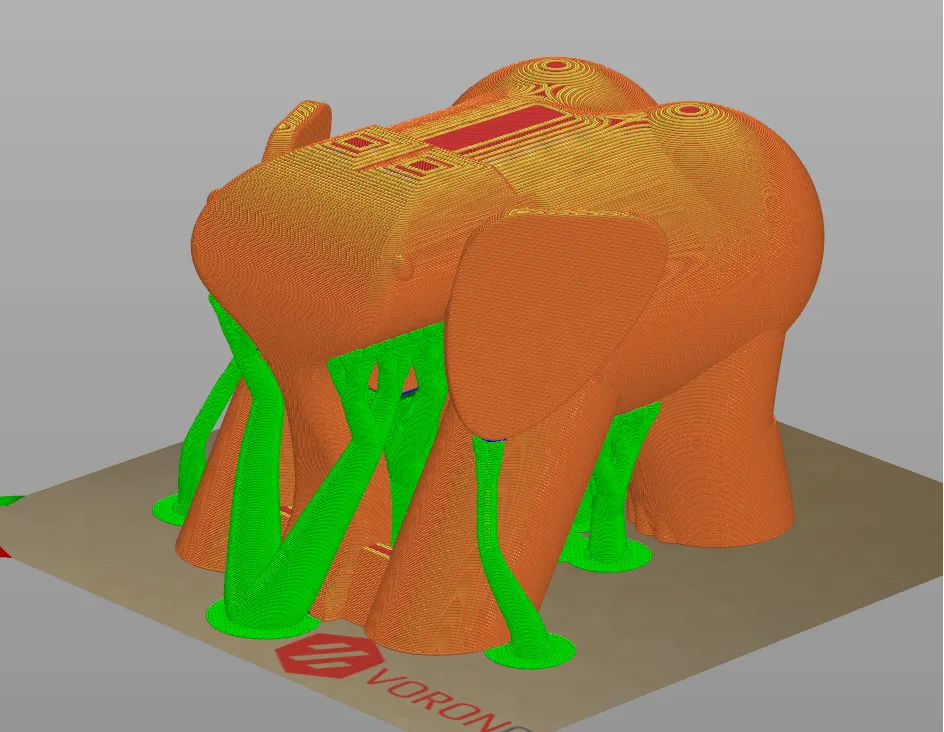 Scrapefant - Cây Cào Băng Hình Voi