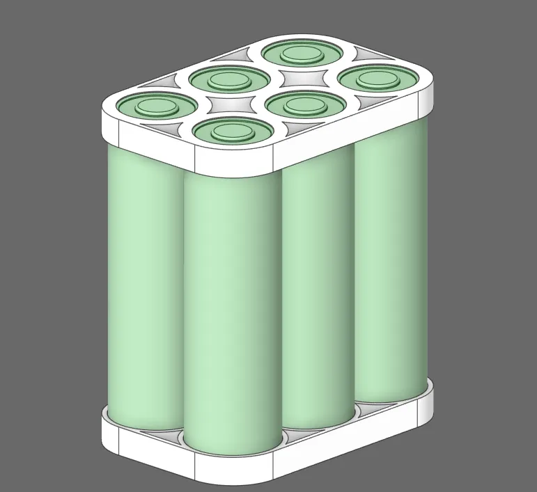 Tiêu đề Giá đỡ 18650 2x3 Tóm tắt Giá đỡ 18650 đơn giản 2x3