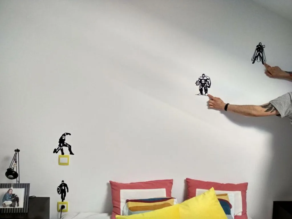 Tiêu đề Avengers Wall Art Tóm tắt Nghệ thuật treo tường Avenger