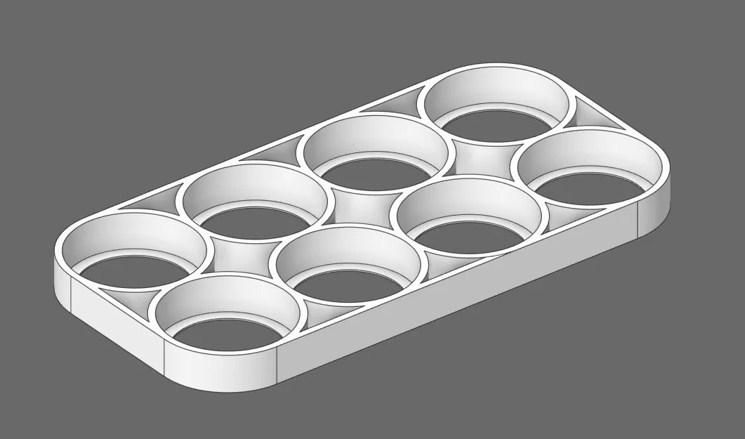 Tiêu đề Giá đỡ 18650 2x4 Tóm tắt Giá đỡ 18650 đơn giản 2x4