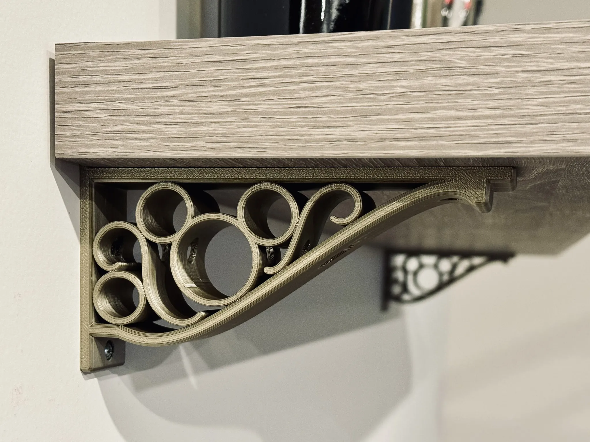 Decorative Shelf Bracket w/Hidden Mickey