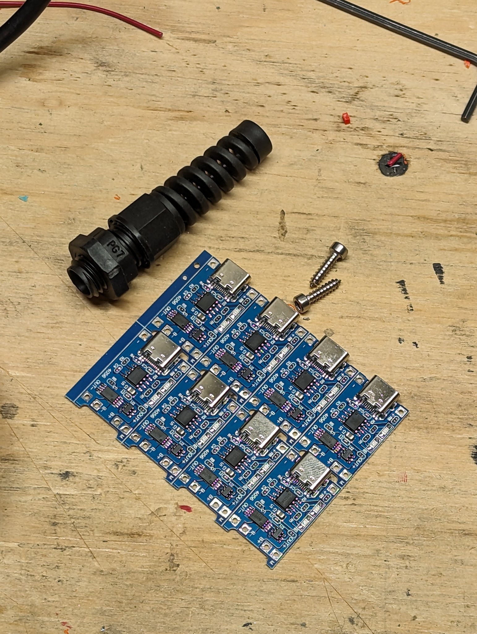 Hộp hiển thị Cảm biến Tải HX711 - Pin 18650 & USB-C