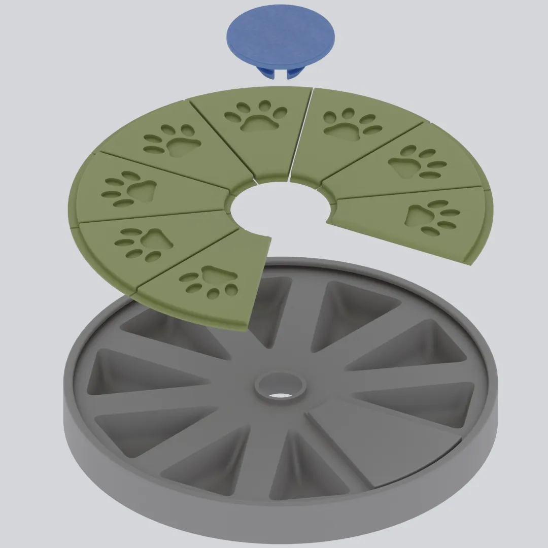 Tiêu đề Đồ chơi xếp hình con chó Tổng hợp Câu đố dành ch