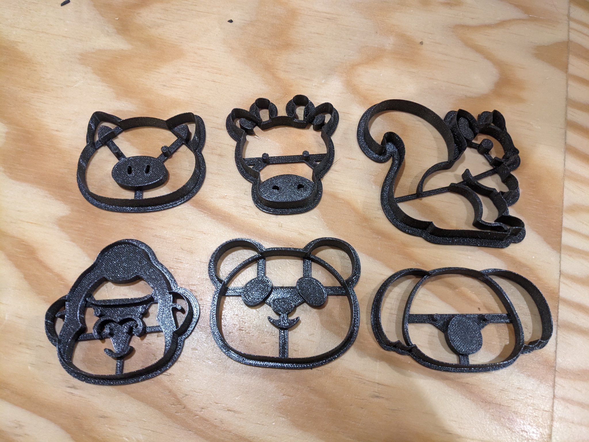 Cookie Cutter - Ausstecher - 6x Animals
