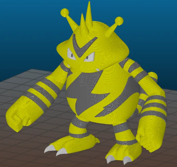 Electabuzz bản remix đa vật liệu