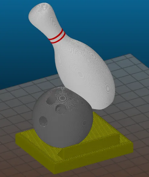 Tiêu đề Cúp Bowling nhiều màu Tóm tắt Tôi hầu như chỉ tách