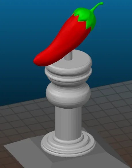 Tiêu đề Chili Cookoff Trophy nhiều màu Tóm tắt Phối lại nhiều