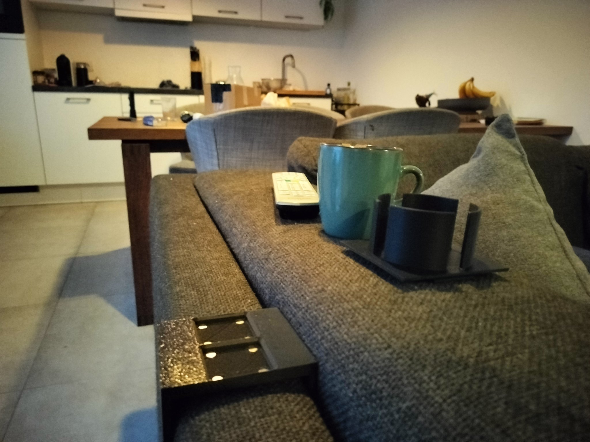 Tiêu đề Giá đỡ cốc đi văng có thể thay thế - Gridfinity Tóm