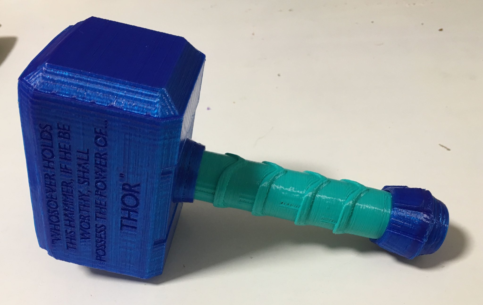 Tiêu đề Babys First Mjolnir Rattle - phiên bản an toàn hơn và khô