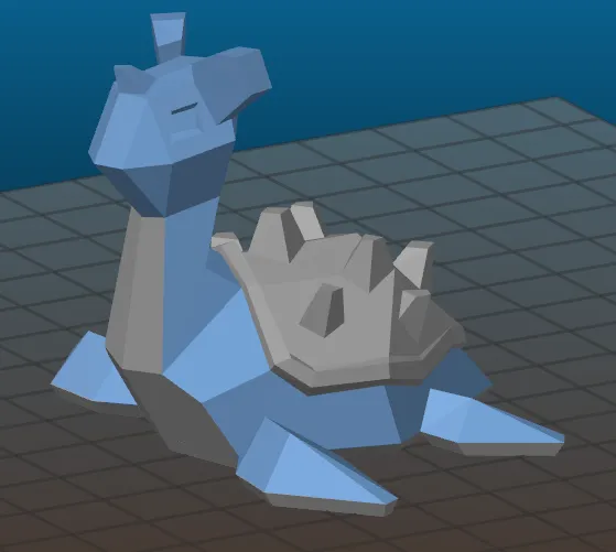 Tiêu đề Lapras Low Poly - képđa Tóm tắt Một bản remix nhiều m