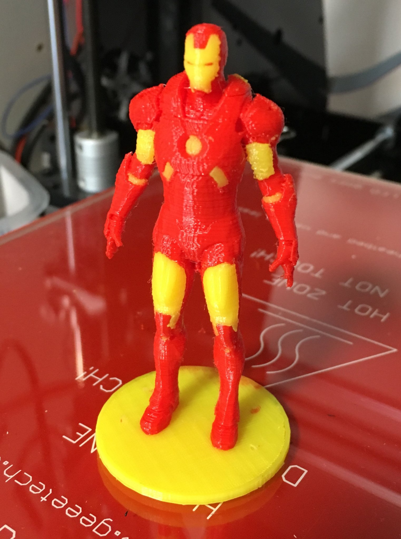 Tượng Iron Man (Có hỗ trợ "dễ tháo") - bản phối lại đa vật liệu