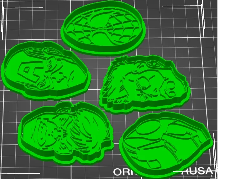 Khuôn Cắt Bánh Quy Marvel