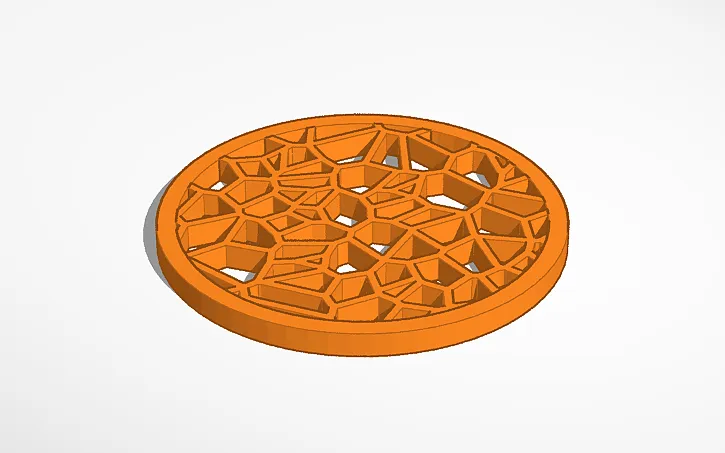 Đế lót ly Voronoi