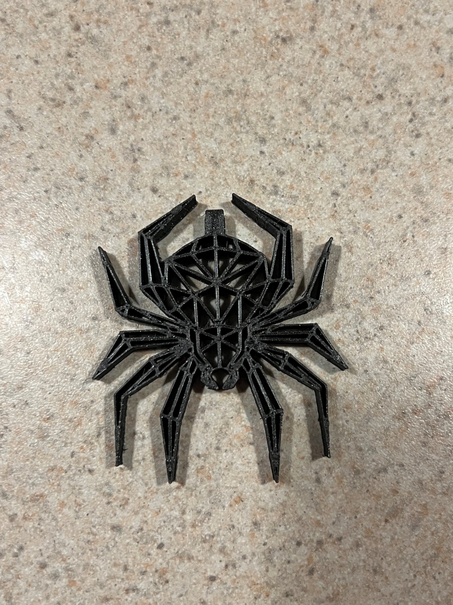 Tiêu đề Mặt dây chuyền nhện Low Poly Tóm tắt Mặt dây chuyề