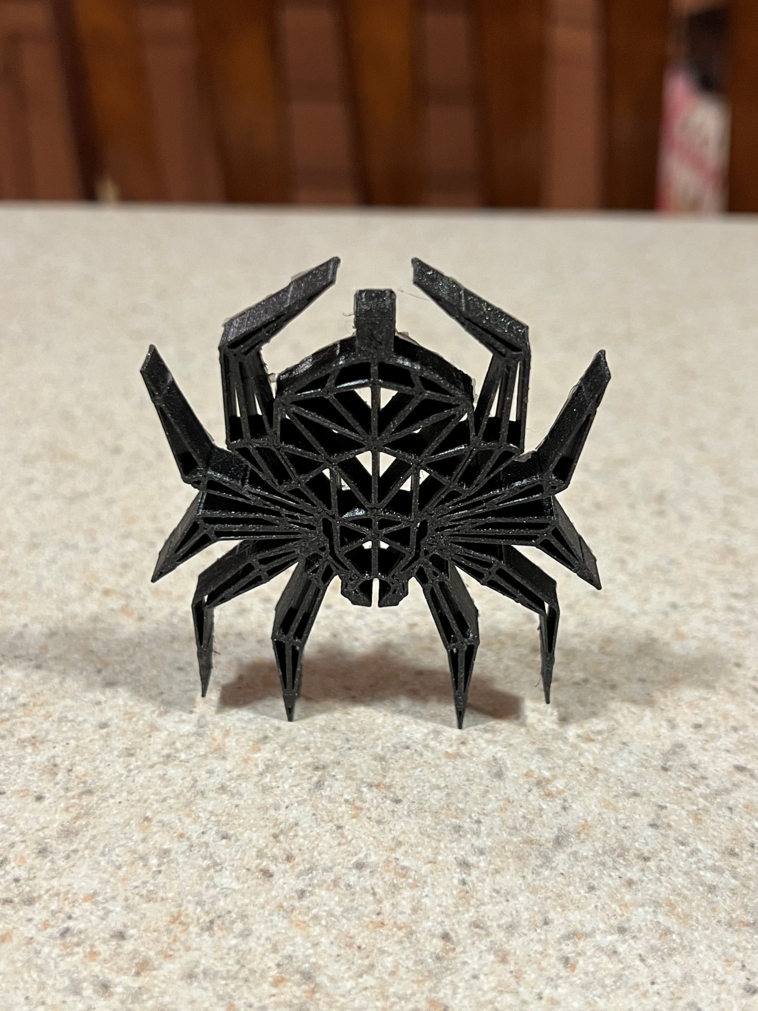 Tiêu đề Mặt dây chuyền nhện Low Poly Tóm tắt Mặt dây chuyề