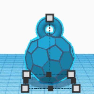 Móc Khóa Trang Trí Bóng Đá