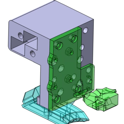 Railcore II ZL X LDO Smart Orbiter V3 X Khung gắn đầu dò Euclid