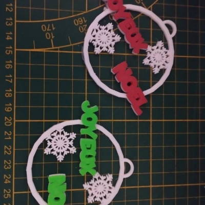 Boule de Noel - Quả cầu Giáng sinh