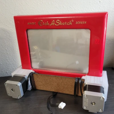 Giá đỡ động cơ bước cho Etch A Sketch