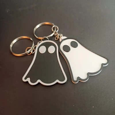 Móc Khóa Cặp Ma / Ghost Couple Keychain