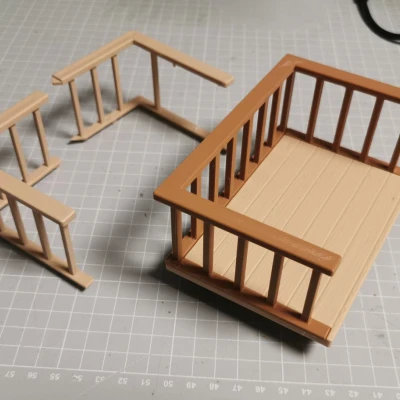 Lan Can Schleich Cho Sơ Mi Rơ Mooc, Nhà Cắm Trại