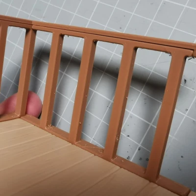 Lan Can Schleich Cho Sơ Mi Rơ Mooc, Nhà Cắm Trại