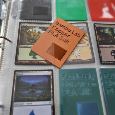 Mẫu Thử Sợi Nhựa Kích Thước Thẻ Bài Giao Dịch