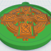 Mô hình Chữ Thập Celtic Tròn 25 - Thumbnail 1