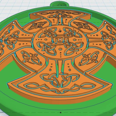 Thánh Giá Celtic Tròn 23